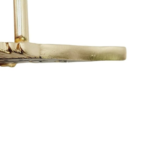 Vintage Sailfish Swordfish Tie Tack & Cuff Links Set Restored Silver Gold Tone - Picture 4 of 9